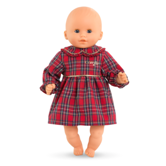 Robe Corolle en Fêtes pour poupon 30 cm