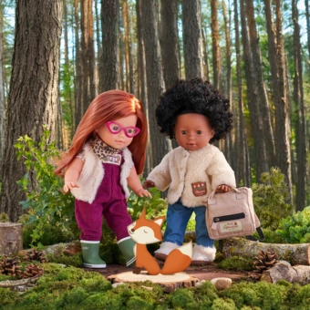 Veste Moumoute Petit Explorateur pour poupée ma Corolle