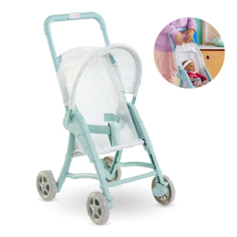 Poussette Étoiles pour poupon 30 cm