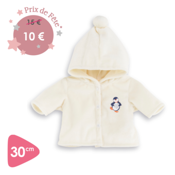 Manteau Nuit Etoilée pour poupon 30 cm