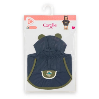Poncho De Pluie Petit Explorateur pour poupon 36 cm