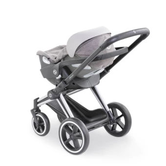 Ensemble Landau 3 en 1 Priam Cybex + Porte-poupon Cybex Gris