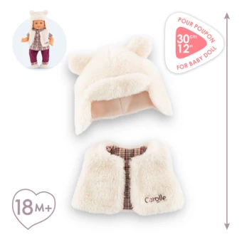 Ensemble Hiver Petit Explorateur pour poupon 30 cm
