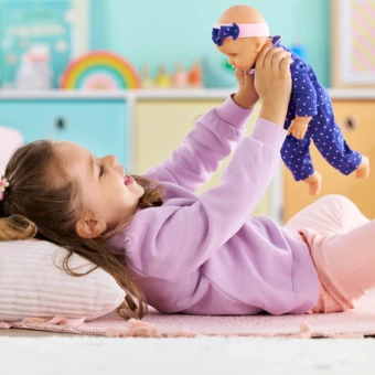 Poupon Bébé Calin Capucine - Ourson