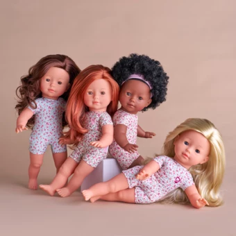 Poupée ma Corolle Prune - Fleurs