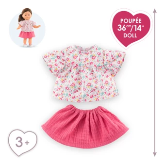 Ensemble Blouse & jupe pour poupée ma Corolle