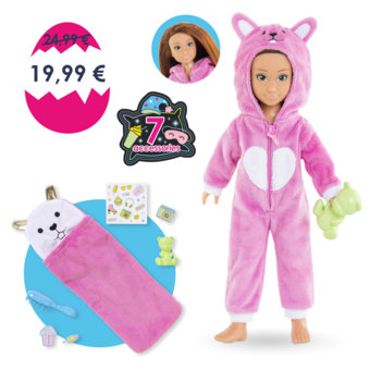 Coffret Poupée Corolle Girls Zoé Pyjama Party