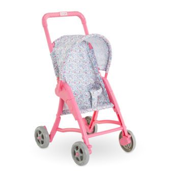 Poussette Florale pour poupon 30 cm