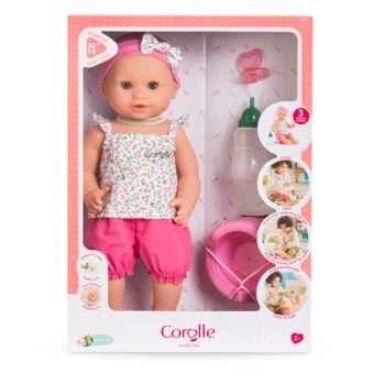 Poupon Emma fait pipi - Fleurie