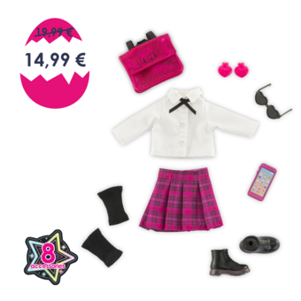 Dressing Collège Anglais pour poupée Corolle Girls