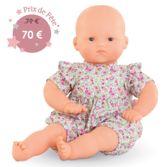 Poupon Bébé Chéri Jardin en Fleurs