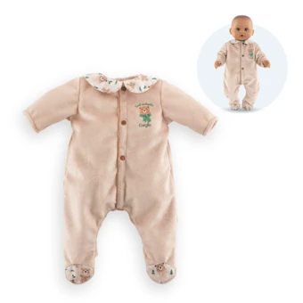 Pyjama Forêt Enchantée pour poupon 30 cm