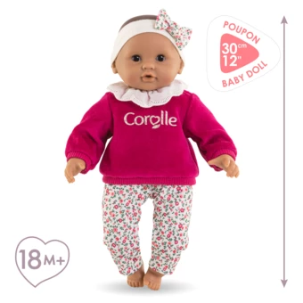 Poupon Bébé Calin Maria Rose Grenadine