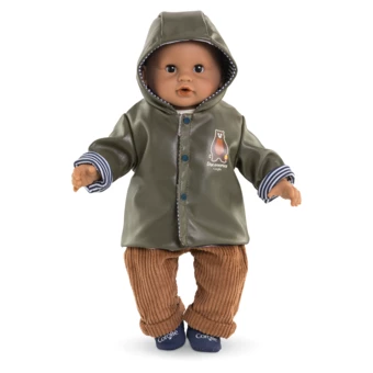 Ciré réversible Petit Explorateur pour poupon 30 cm