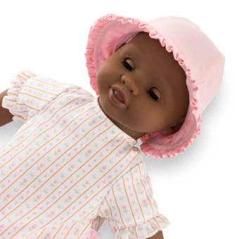 Poupon Bébé Bain Alyzée Tulipes