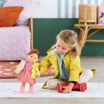 Poupée ma Corolle Prune - Fleurs