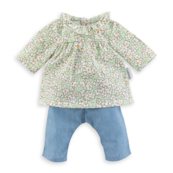 Blouse et Pantalon pour poupon 36 cm