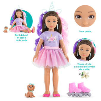 Coffret Poupée Corolle Girls Luna Licorne
