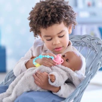 Tétine sonore pour poupon 36 cm