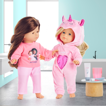 Pyjama Licorne Rose pour poupée ma Corolle