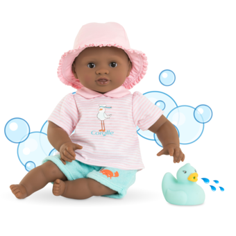 Poupon Bébé Bain Alyzée - Canard