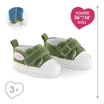 Baskets Kaki pour poupée ma Corolle