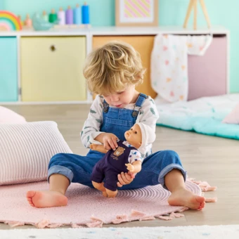 Poupon Bébé Calin Maël - Ourson