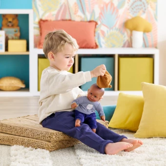 Poupon Bébé Calin Marius - Ourson