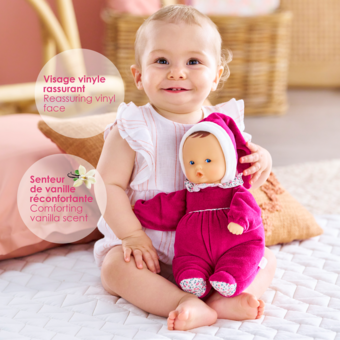 Doudous Tidoudou & Babipouce Rose Grenadine
