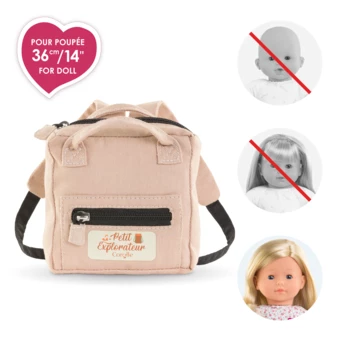 Sac à Dos Petit Explorateur pour poupée ma Corolle