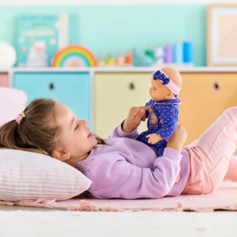 Poupon Bébé Calin Capucine - Ourson