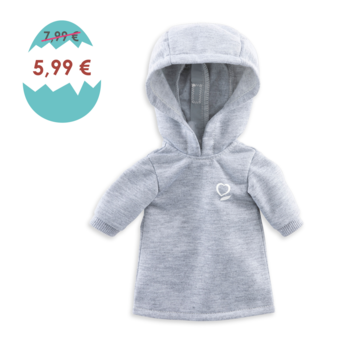 Robe à Capuche pour poupée ma Corolle