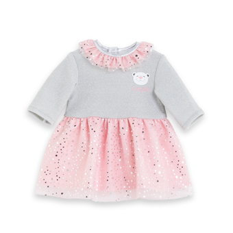 Robe Soir de Fête pour poupon 30 cm