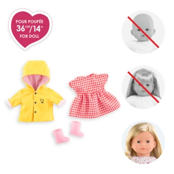 Coffret Vive La Pluie pour poupée ma Corolle
