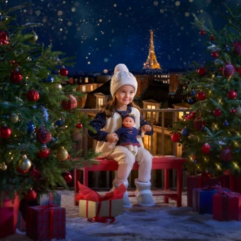 Mon Bébé Calin Margaux Corolle en Fêtes et Coffret Repas