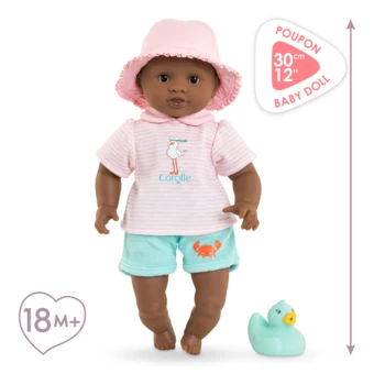 Poupon Bébé Bain Alyzée - Canard