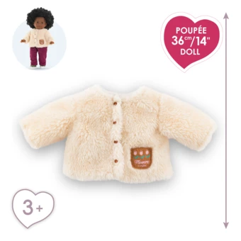 Veste Moumoute Petit Explorateur pour poupée ma Corolle