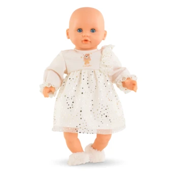 Robe Forêt Enchantée pour poupon 30 cm