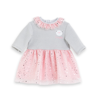 Robe Soir de Fête pour poupon 36 cm