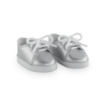 Chaussures Argentées pour poupée ma Corolle