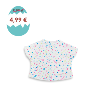 T-Shirt Confettis pour poupée ma Corolle