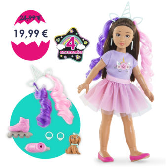 Coffret Poupée Corolle Girls Luna Licorne