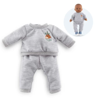 Jogging Gris Petit Explorateur pour poupon 36 cm