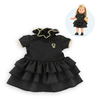 Petite Robe Noire pour poupée ma Corolle