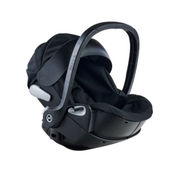 Porte-Poupon Cybex 2 en 1 noir - canopy développé