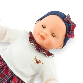Mon grand poupon Suzanne Corolle en Fêtes avec les yeux dormeurs