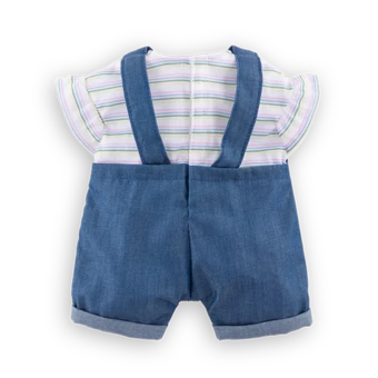 Combishort & T-Shirt Petit Explorateur pour poupon 30 cm