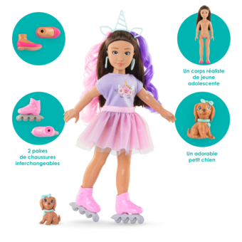 Coffret Poupée Corolle Girls Luna Licorne
