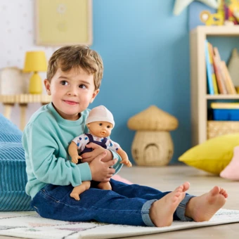 Poupon Bébé Calin Maël - Ourson