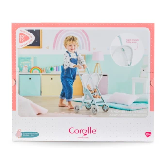 Poussette Étoiles pour poupon 30 cm